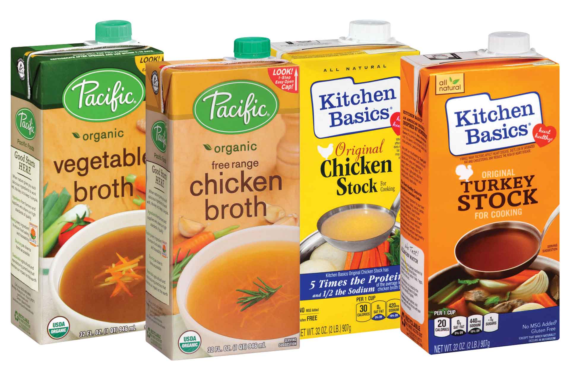 Kitchen Basics Stock or Pacific Organic Broth