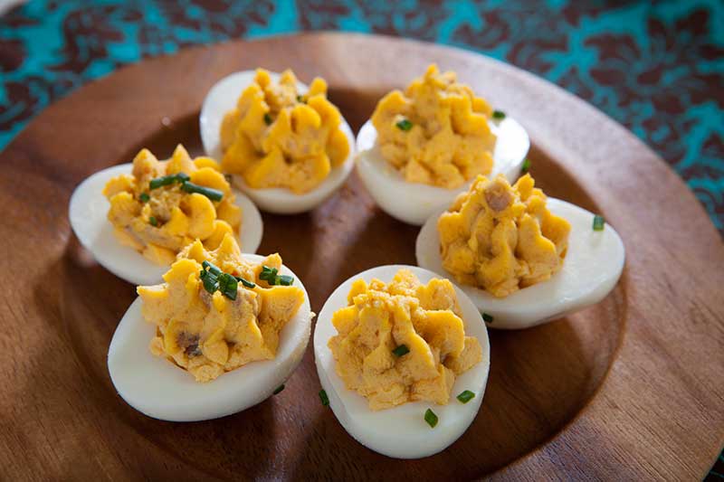 deviled eggs