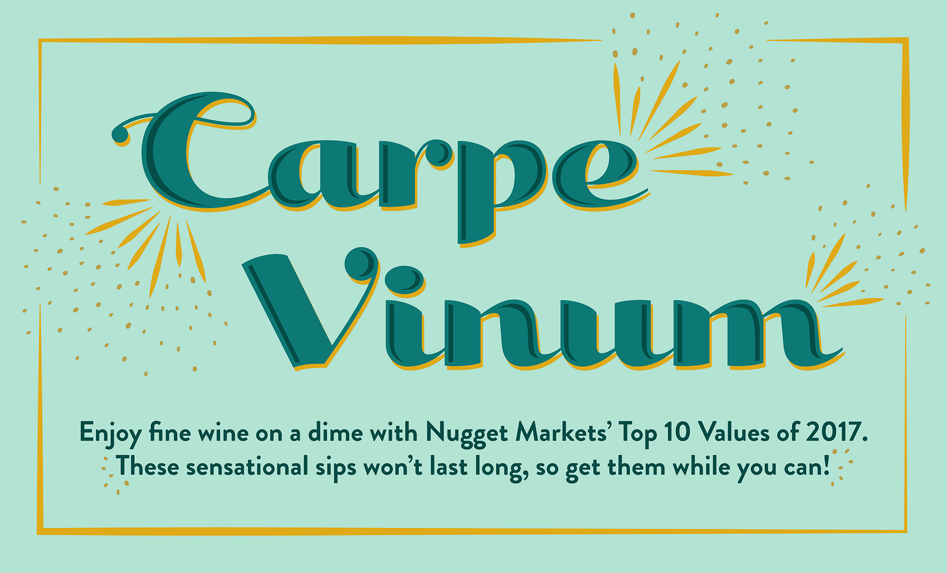 Carpe Vinum, enjoy fine wine on a dime.