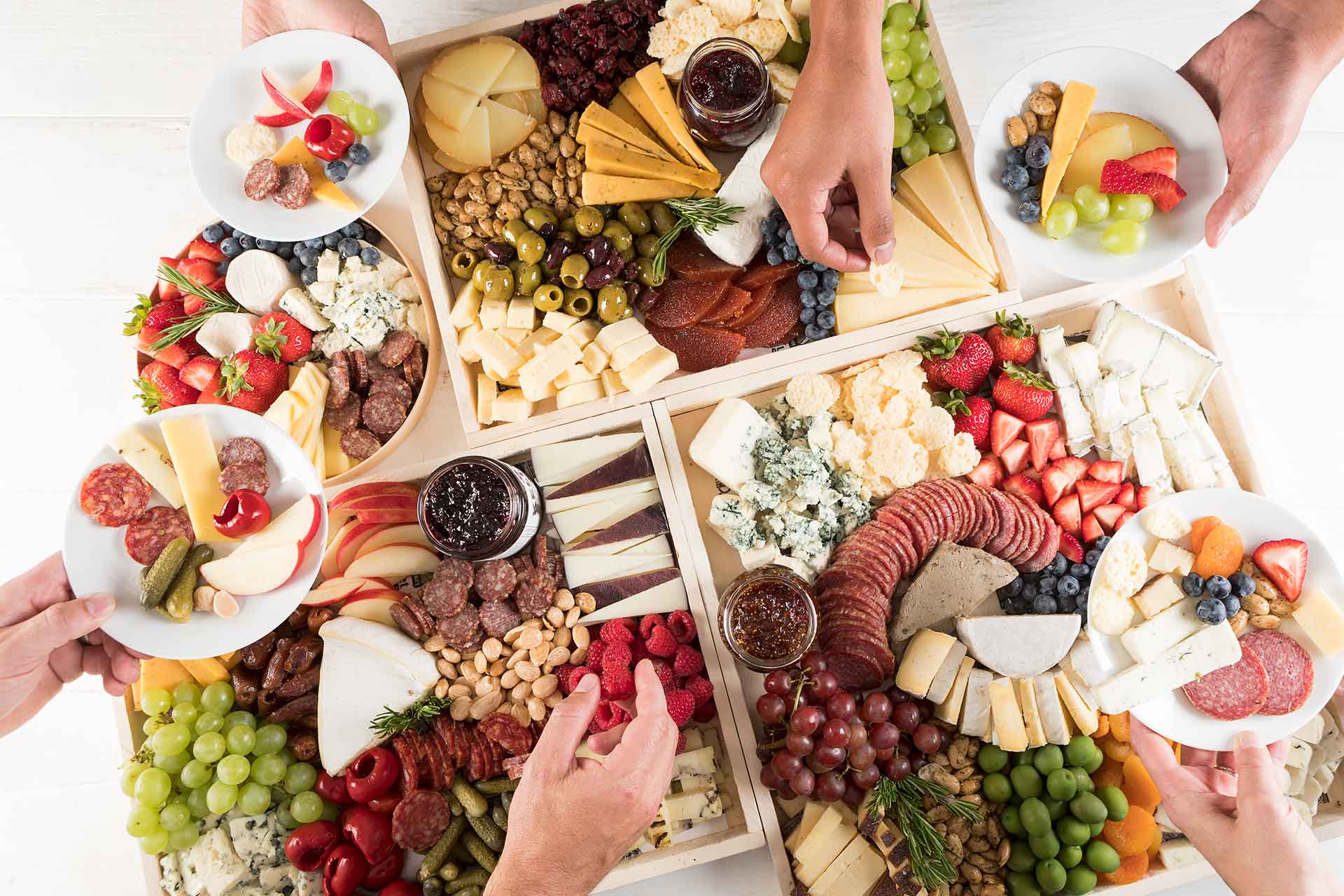 Nugget Markets cheese trays