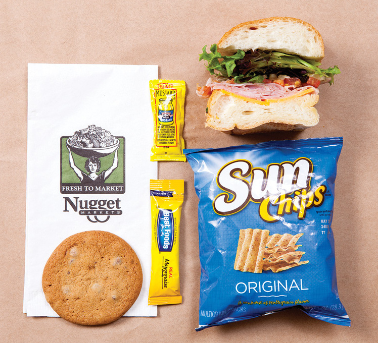 Brown Bag (half a BYO sandwich, cookie and chips)