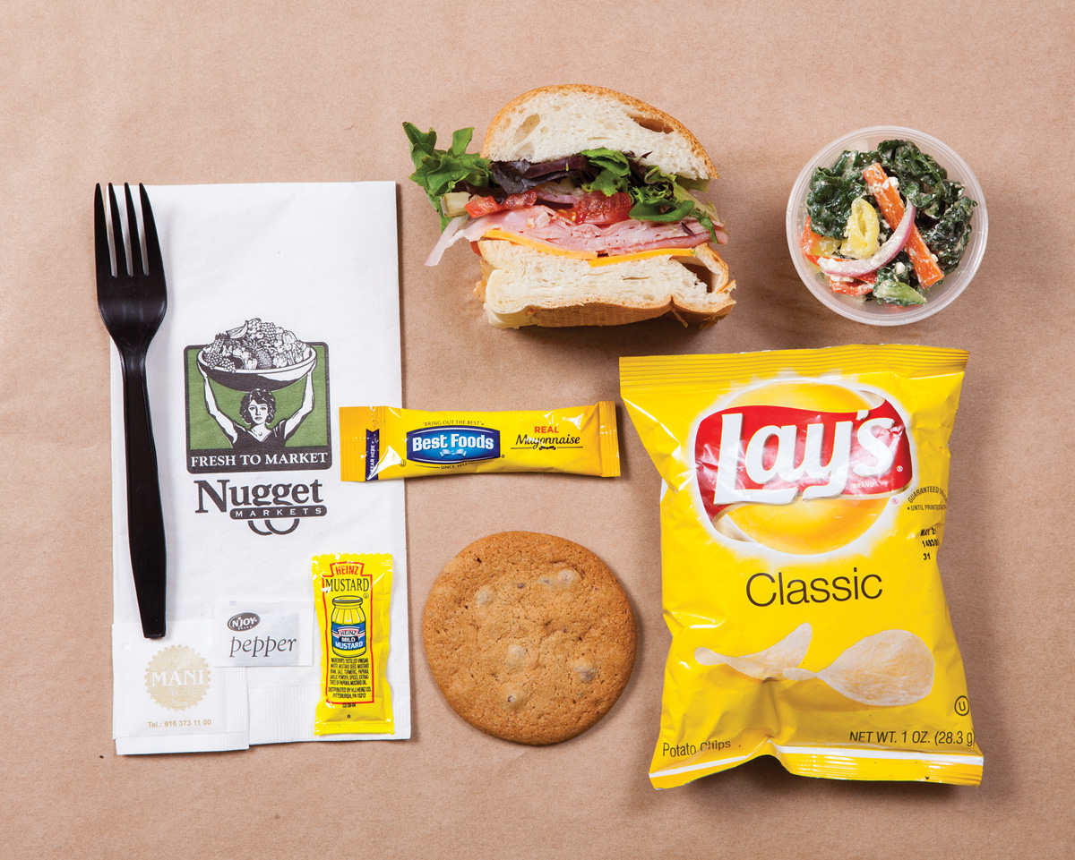 Classic Lunch Box (half a BYO sandwich, cookie, bag of chips and 3 oz. salad)