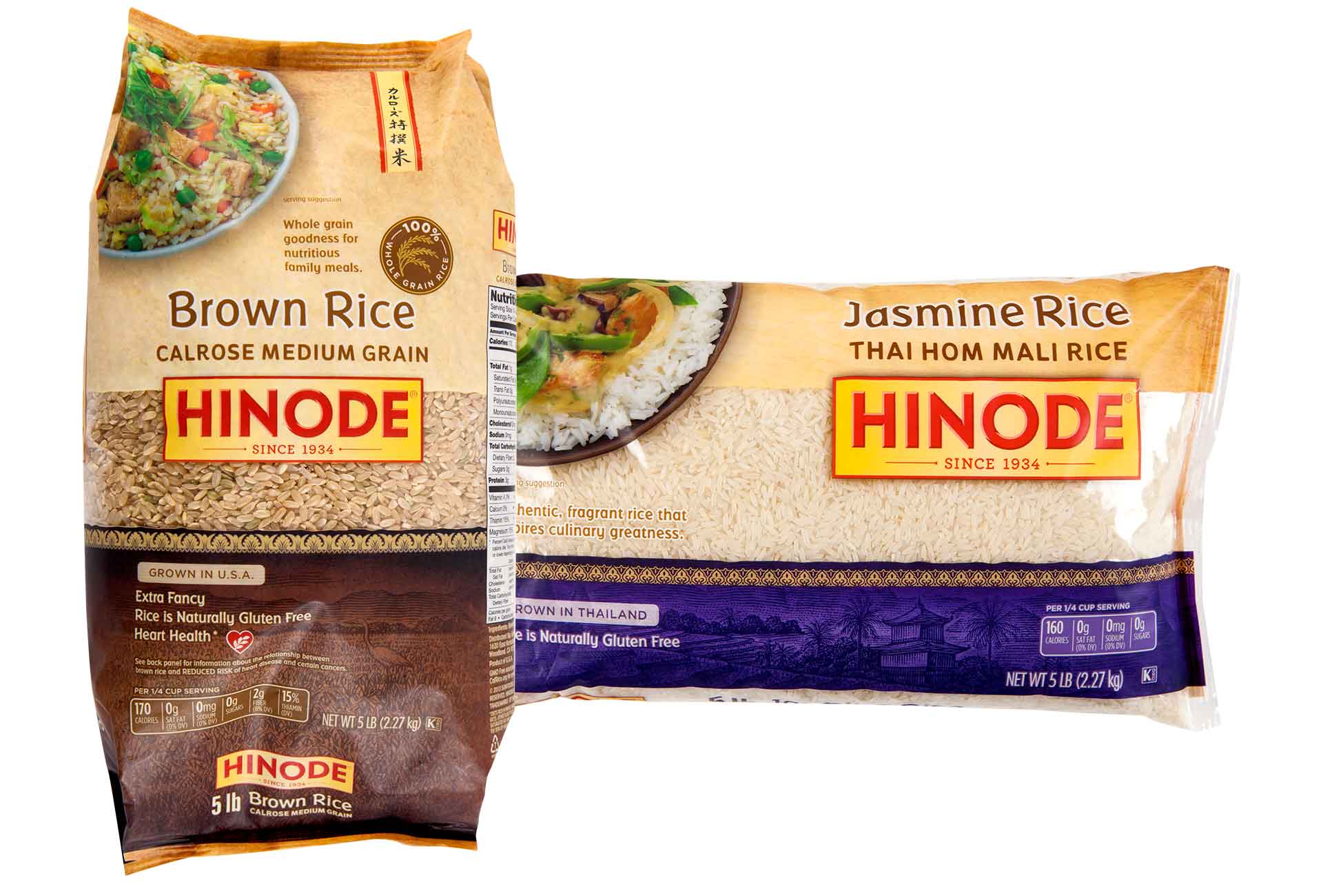 Hinode Brown and Jasmine Rice