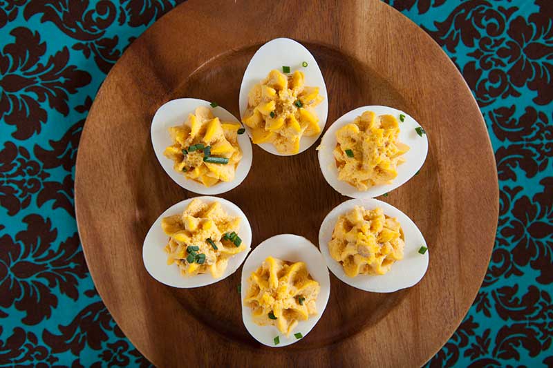 deviled eggs