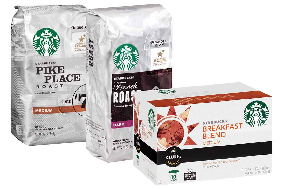 Starbucks Bags and K Cups - Nugget Markets Image