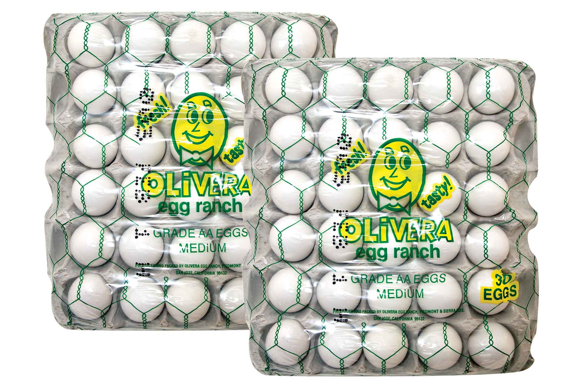 Olivera Egg Ranch Medium Grade AA Eggs