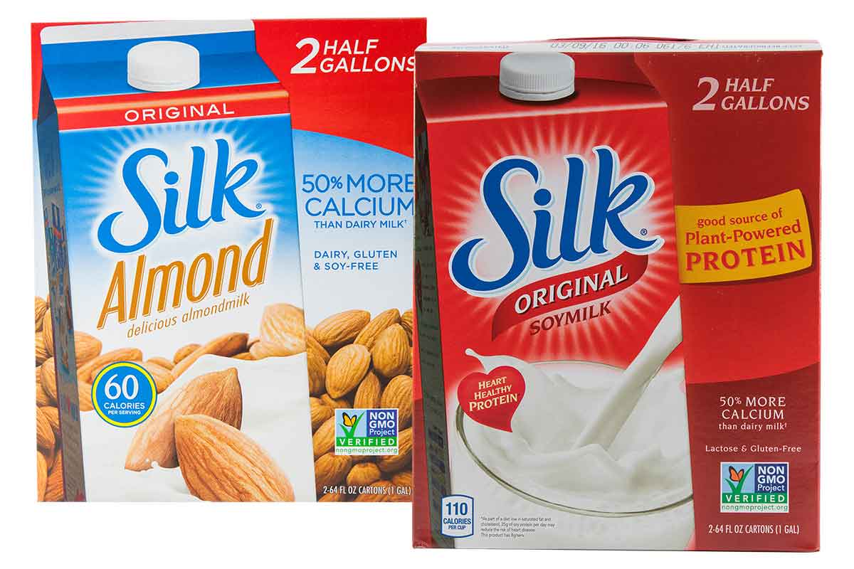 Silk Almond and Soy Milk - Nugget Markets Image