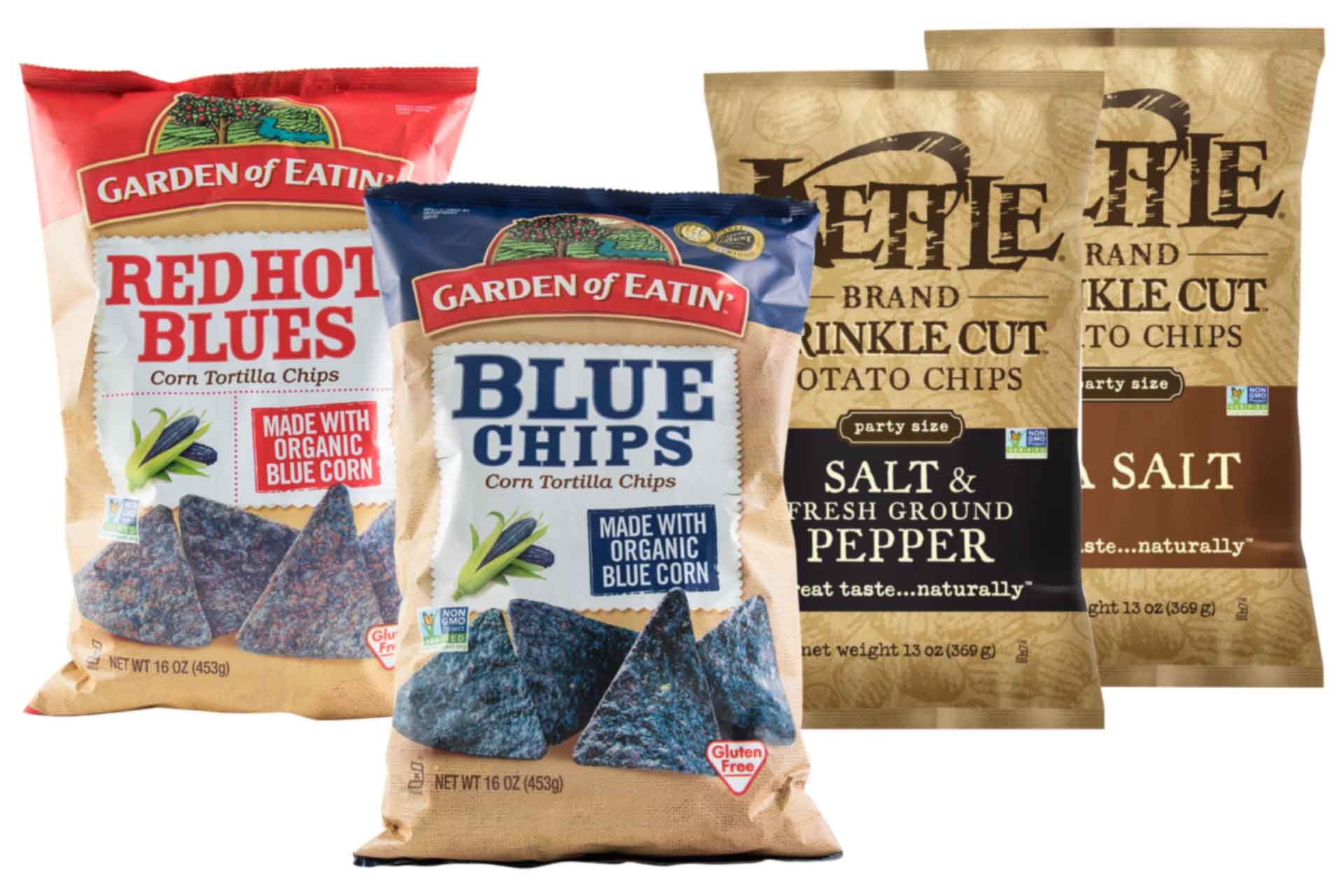 Garden Of Eatin’ and Kettle Brand Chips