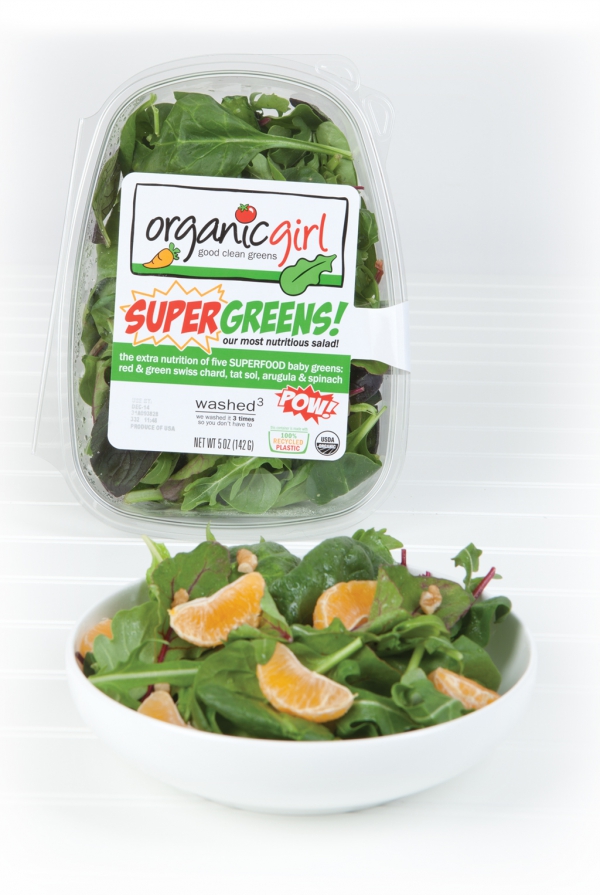 SUPERGREENS!  fresh salad blend - organicgirl produce